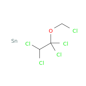 Tin, tetrachloro[(chloromethoxy)ethane]-