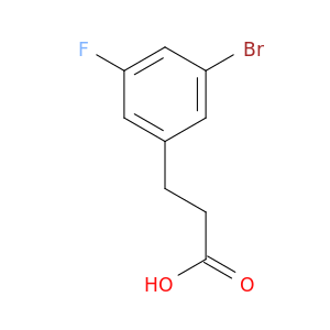 3-(3-溴-5-氟苯基)丙酸
