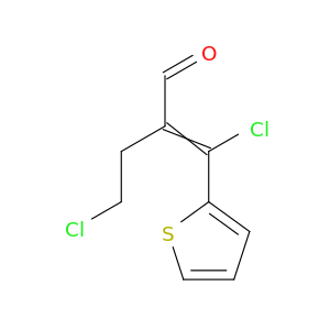 4-氯-2-(氯-2-噻吩基亚甲基)Butanal