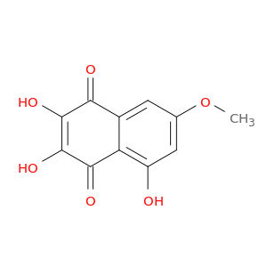 1,4-Naphthalenedione,2,3,5-trihydroxy-7-methoxy-