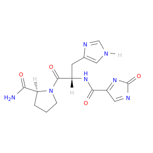 L-Prolinamide, N-[(2-oxo-2H-imidazol-4-yl)carbonyl]-L-histidyl-