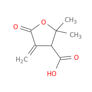3-Furancarboxylic acid, tetrahydro-2,2-dimethyl-4-methylene-5-oxo-