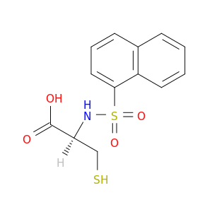 L-Cysteine, N-(1-naphthalenylsulfonyl)-