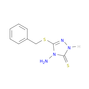 4-amino-5-(benzylthio)-4H-1,2,4-triazole-3-thiol