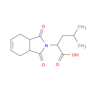 2-(1,3-Dioxo-3a,4,7,7a-tetrahydro-1H-isoindol-2(3H)-yl)-4-methylpentanoic acid
