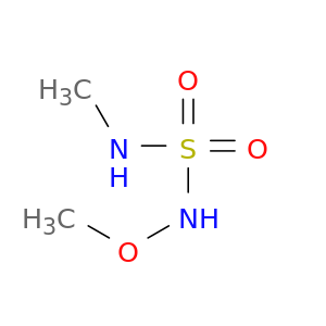 Sulfamide, N-methoxy-N'-methyl-
