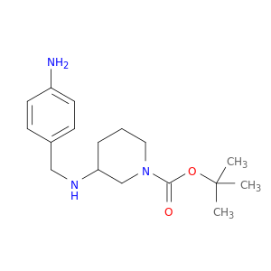 3-(4-aminobenzylamino)-piperidine-1-carboxylic acid  tert-butyl ester