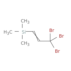 Silane, trimethyl(3,3,3-tribromo-1-propenyl)-