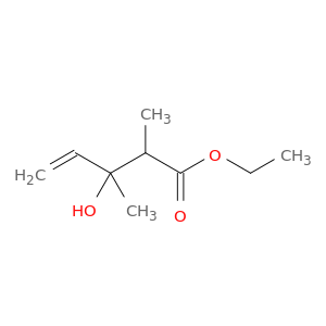 4-Pentenoic acid, 3-hydroxy-2,3-dimethyl-, ethyl ester