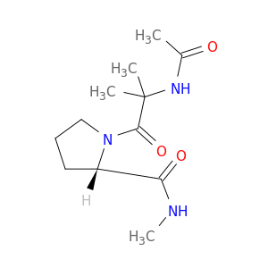 L-Prolinamide, N-acetyl-2-methylalanyl-N-methyl-