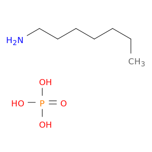 1-Heptanamine, phosphate (1:1)