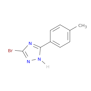 3-Bromo-5-(p-tolyl)-1H-1,2,4-triazole