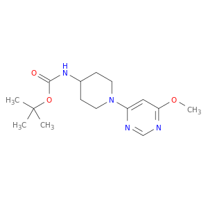[1-(6-甲氧基-嘧啶-4-基)-哌啶-4-基]-氨基甲酸叔丁基酯