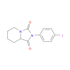 2-(4-iodophenyl)tetrahydroimidazo[1,5-a]pyridine-1,3(2h,5h)-dione