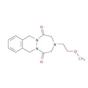 1H-[1,2,5]Triazepino[1,2-b]phthalazine-1,5(2H)-dione,3,4,7,12-tetrahydro-3-(2-methoxyethyl)-