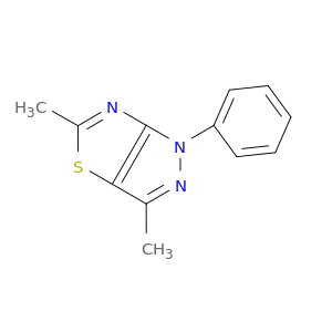 1H-Pyrazolo[3,4-d]thiazole, 3,5-dimethyl-1-phenyl-