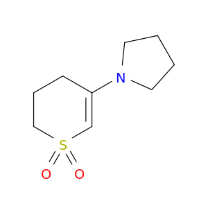 Pyrrolidine, 1-(3,4-dihydro-1,1-dioxido-2H-thiopyran-5-yl)-