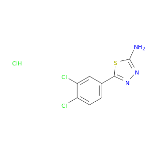 5-(3,4-Dichlorophenyl)-1,3,4-thiadiazol-2-ylamine Hydrochloride
