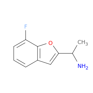 1-(7-Fluoro-1-benzofuran-2-yl)ethan-1-amine