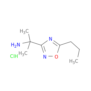 2-(5-Propyl-1,2,4-oxadiazol-3-yl)propan-2-amine Hydrochloride