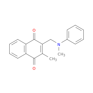 1,4-Naphthalenedione, 2-methyl-3-[(methylphenylamino)methyl]-