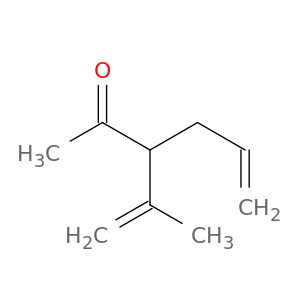 5-Hexen-2-one, 3-(1-methylethenyl)-