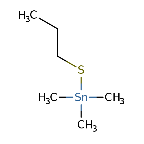 Stannane, trimethyl(propylthio)-