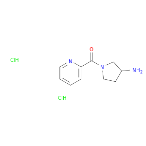 1-(pyridine-2-carbonyl)pyrrolidin-3-amine dihydrochloride