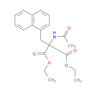 Propanedioicacid, 2-(acetylamino)-2-(1-naphthalenylmethyl)-, 1,3-diethyl ester