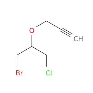 1-Propyne, 3-[2-bromo-1-(chloromethyl)ethoxy]-