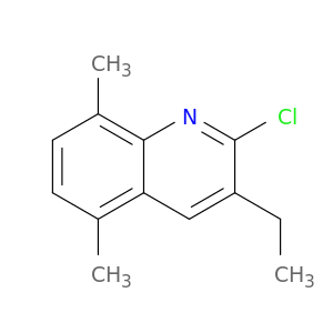 2-氯-3-乙基-5,8-二甲基喹啉