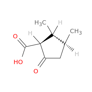 Cyclopentanecarboxylic acid, 2,3-dimethyl-5-oxo-, (1S,2R,3S)-
