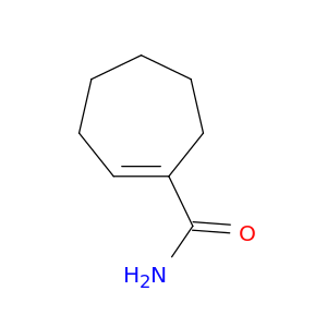 1-Cycloheptene-1-carboxamide