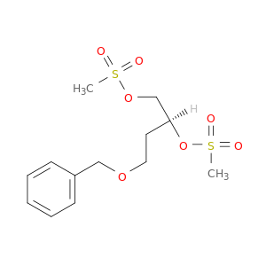 1,2-Butanediol, 4-(phenylmethoxy)-, dimethanesulfonate, (S)-