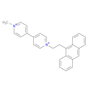 4,4'-Bipyridinium, 1-[2-(9-anthracenyl)ethyl]-1'-methyl-