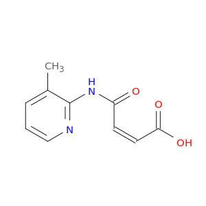 2-Butenoic acid, 4-[(3-methyl-2-pyridinyl)amino]-4-oxo-, (2Z)-