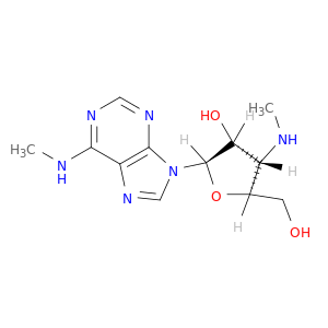 Adenosine, 3'-deoxy-N-methyl-3'-(methylamino)-