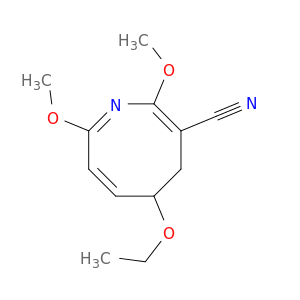 3-Azocinecarbonitrile, 5-ethoxy-4,5-dihydro-2,8-dimethoxy-