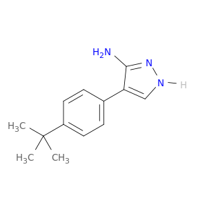 4-(4-(叔丁基)苯基)-1H-吡唑-3-胺