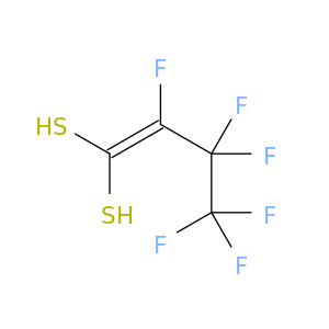 1-Butene-1,1-dithiol, 2,3,3,4,4,4-hexafluoro-