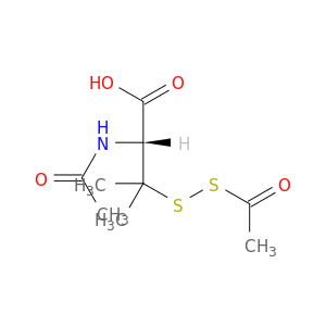 Valine,N-acetyl-3-(acetyldithio)-