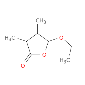 2(3H)-Furanone, 5-ethoxydihydro-3,4-dimethyl-