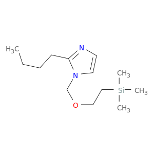 1H-Imidazole, 2-butyl-1-[[2-(trimethylsilyl)ethoxy]methyl]-