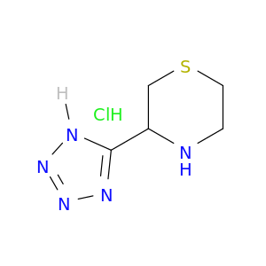 3-(1H-1,2,3,4-Tetrazol-5-yl)thiomorpholine hydrochloride