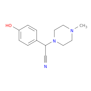 2-(4-Hydroxyphenyl)-2-(4-methylpiperazin-1-yl)acetonitrile