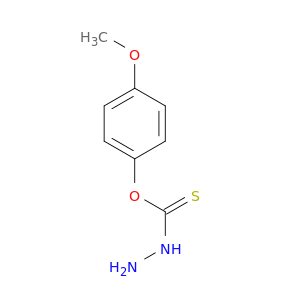 Hydrazinecarbothioic acid, O-(4-methoxyphenyl) ester