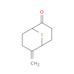 9-Thiabicyclo[3.3.1]nonan-2-one, 6-methylene-