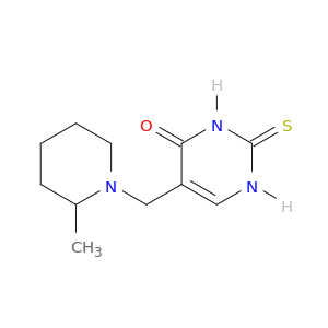 5-(2-METHYLPIPERIDIN-1-YL)METHYL-2-THIOURACIL