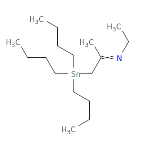 Ethanamine, N-[1-methyl-2-(tributylstannyl)ethylidene]-