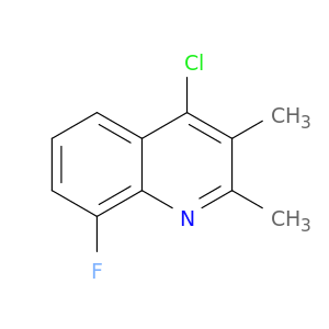 4-Chloro-8-fluoro-2,3-dimethylquinoline